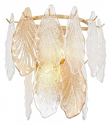 Накладной светильник LUMINA DECO REGINA LDW 7042-2 F.GD цвет плафона/подвески Прозрачный, Шампань, цвет арматуры Золото