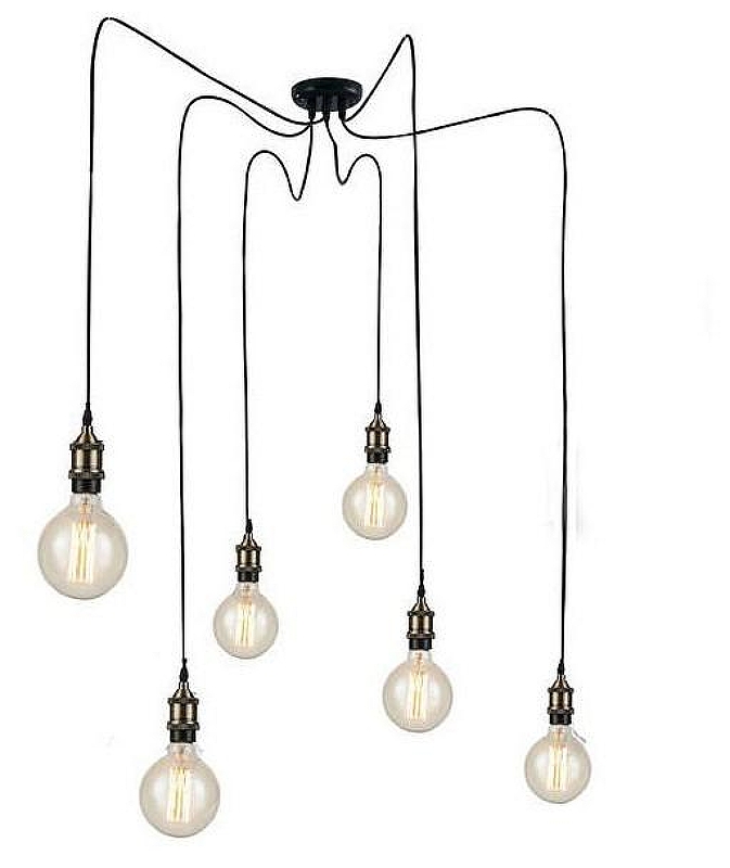 Люстра Loft it Sp1der LOFT1162A/6 