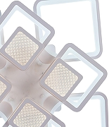 Люстра Natali Kovaltseva Damask LED LAMPS 81170 цвет плафона/подвески Белый, цвет арматуры Белый-8