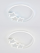 Накладной светильник Natali Kovaltseva Stars LED LAMPS 81180 цвет плафона/подвески Белый, цвет арматуры Белый-5