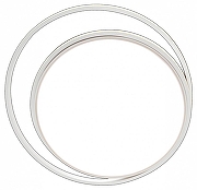 Накладной светильник Natali Kovaltseva Groove LED LAMPS 81186 цвет плафона/подвески Белый, цвет арматуры Белый-2