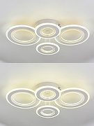 Люстра Natali Kovaltseva Groove LED LAMPS 81196 цвет плафона/подвески Белый, цвет арматуры Белый-5