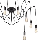 Люстра Loft it Sp1der LOFT1162/10 цвет арматуры Черный-2