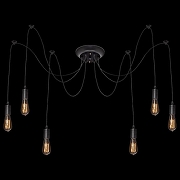Люстра Loft it Sp1der LOFT1162/6 цвет арматуры Черный-1