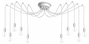 Люстра Loft it Sp1der LOFT1162W/10 цвет арматуры Белый