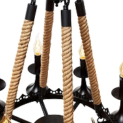 Люстра Loft it Castle LOFT1862-8 цвет арматуры Бежевый, Черный-2