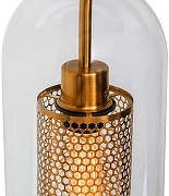 Светильник на штанге Loft it Hexagon LOFT2566-E цвет плафона/подвески Золото, цвет арматуры Золото-2