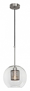 Светильник на штанге Loft it Hexagon LOFT2567-B цвет плафона/подвески Прозрачный, Никель, цвет арматуры Никель-1