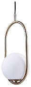 Подвесной светильник Loft it Glob LOFT2595-A цвет плафона/подвески Белый, цвет арматуры Золото
