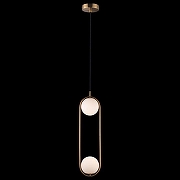 Подвесной светильник Loft it Glob LOFT2601-A цвет плафона/подвески Белый, цвет арматуры Золото-2