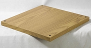 Торшер с полкой LGO Woodruff LSP-0332 цвет плафона/подвески Бежевый, цвет арматуры Коричневый-2