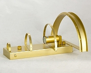 Накладной светильник Lussole Aurora LSP-8753 цвет плафона/подвески Прозрачный, цвет арматуры Золото-2