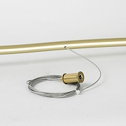 Подвесной светильник Lussole Wave LSP-7242 цвет плафона/подвески Белый, Золото, цвет арматуры Золото-4