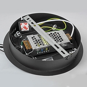 Люстра Lussole Alpine LSP-7255 цвет плафона/подвески Прозрачный, цвет арматуры Черный-5