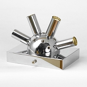 Накладной светильник Lussole Alaska LSP-8951 цвет плафона/подвески Прозрачный, цвет арматуры Хром-2