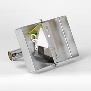 Накладной светильник Lussole Alaska LSP-8951 цвет плафона/подвески Прозрачный, цвет арматуры Хром-3