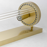 Накладной светильник Lussole Aurora LSP-8752 цвет плафона/подвески Прозрачный, цвет арматуры Золото-3