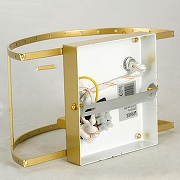 Накладной светильник Lussole Aurora LSP-8754 цвет плафона/подвески Прозрачный, цвет арматуры Золото-2