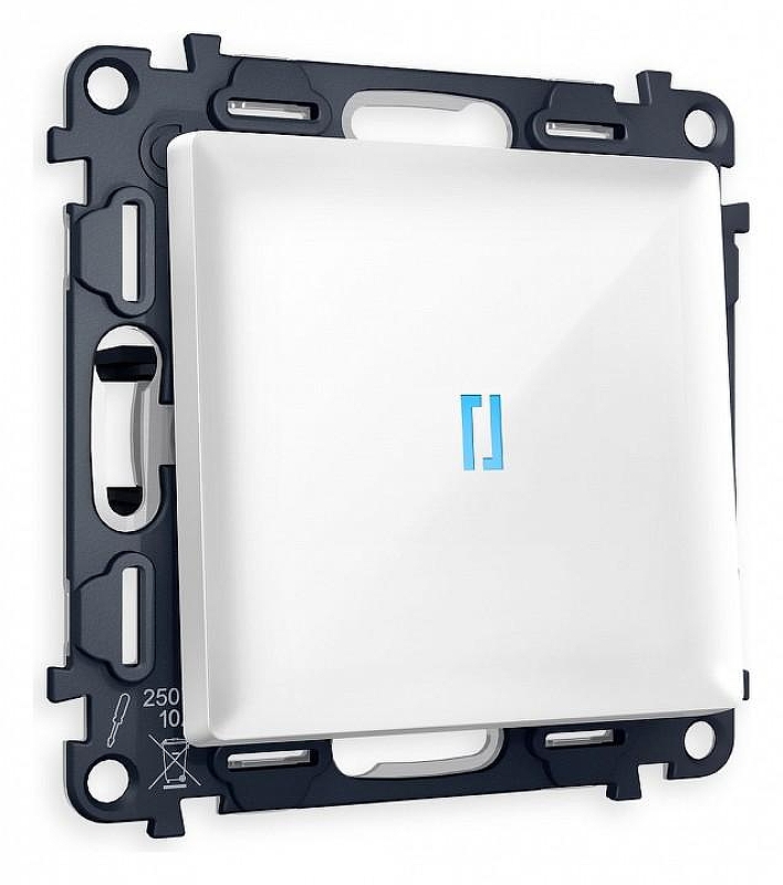 Выключатель проходной одноклавишный с подсветкой Ambrella Volt Quant MA102040 