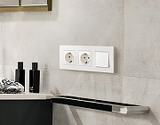 Выключатель проходной одноклавишный Ambrella Volt Quant MA121020 цвет Белый-2