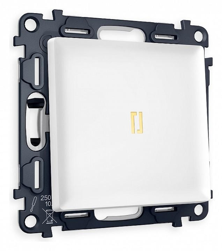 Выключатель проходной одноклавишный с подсветкой Ambrella Volt Quant MA122030 