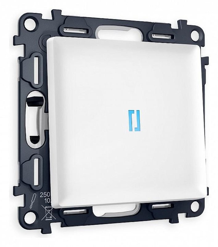 Выключатель проходной одноклавишный с подсветкой Ambrella Volt Quant MA122040 