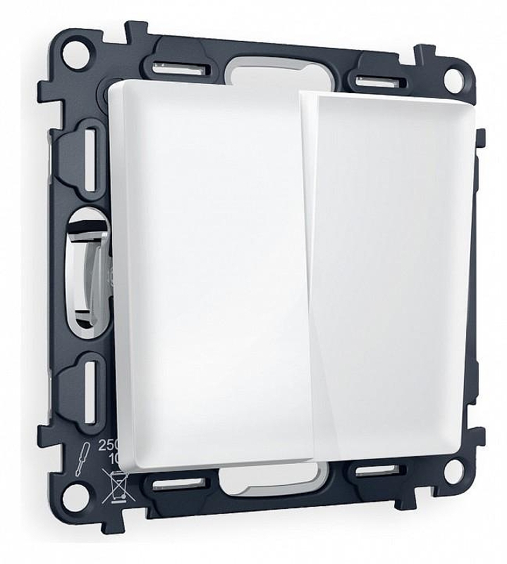 Выключатель проходной двухклавишный Ambrella Volt Quant MA123020 