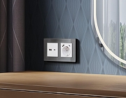 Розетка 2хUSB type A и C без рамки Ambrella Volt Quant MA131010 цвет Белый-2