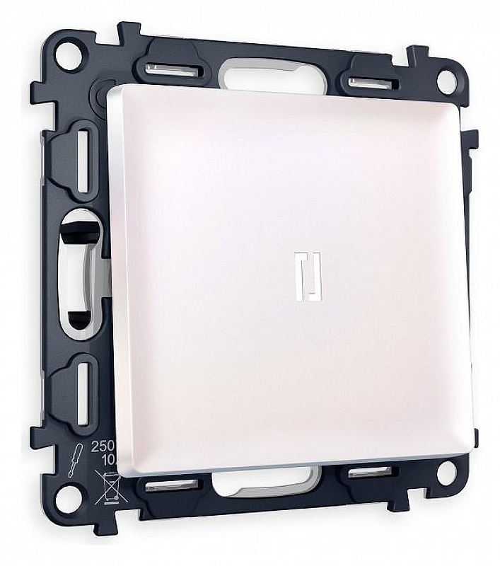 Выключатель проходной одноклавишный с подсветкой Ambrella Volt Quant MA202035 