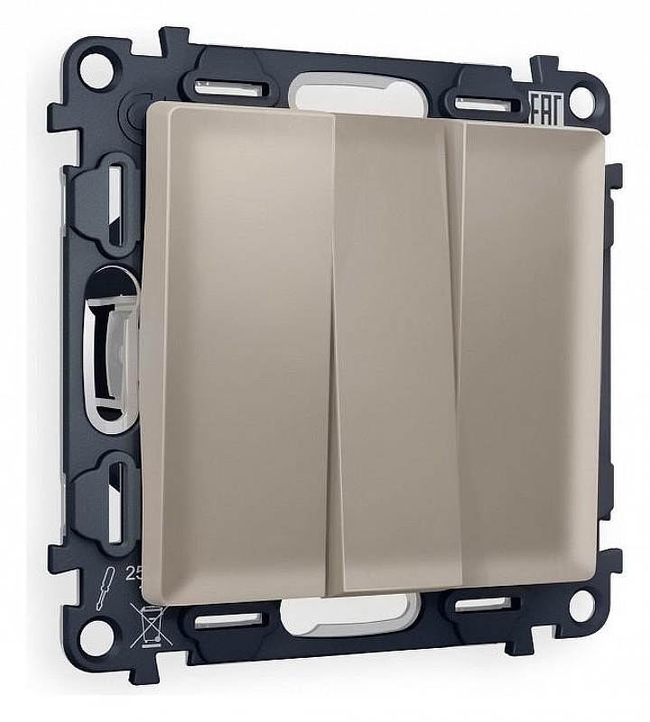 Выключатель трехклавишный без рамки Ambrella Volt Quant MA365010 