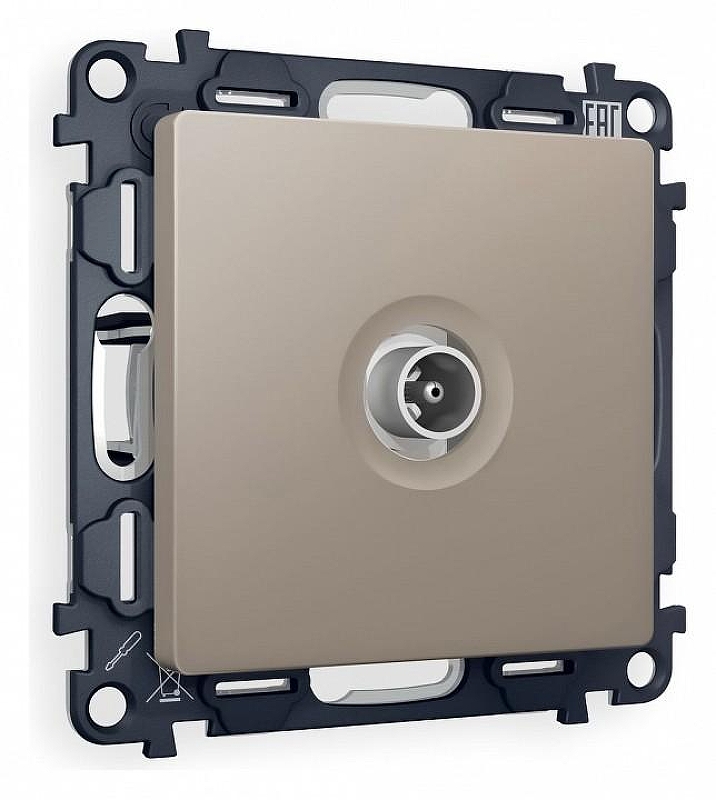 ТВ-розетка проходная без рамки Ambrella Volt Quant MA373030 