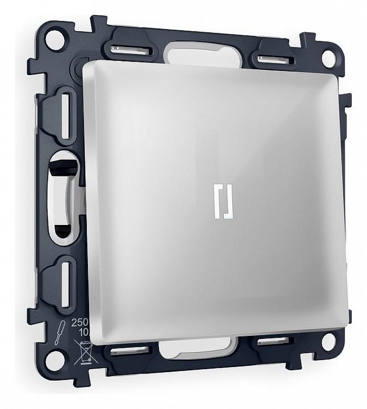 Выключатель проходной одноклавишный с подсветкой Ambrella Volt Quant MA402035 