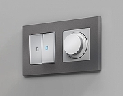 Диммер без рамки Ambrella Volt Quant MA405510 цвет Серебро-1