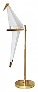 Настольная лампа Moderli Birds V3074-1TL цвет плафона/подвески Белый, цвет арматуры Золото