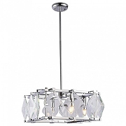 Подвесной светильник Vele Luce Vittoria VL3053L04 цвет плафона/подвески Прозрачный, цвет арматуры Хром-1