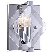 Накладной светильник Vele Luce Vittoria VL3053W01 цвет плафона/подвески Прозрачный, цвет арматуры Хром-1