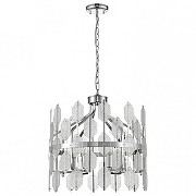 Подвесной светильник Vele Luce Polaris VL4153P26 цвет плафона/подвески Прозрачный, цвет арматуры Хром-1