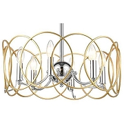 Светильник на штанге Vele Luce Vita VL4234P06 цвет плафона/подвески Золото, цвет арматуры Хром