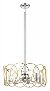 Светильник на штанге Vele Luce Vita VL4234P06 цвет плафона/подвески Золото, цвет арматуры Хром-1