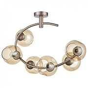 Люстра на штанге Vele Luce Astoria VL5004P62 цвет плафона/подвески Оранжевый, цвет арматуры Бежевый