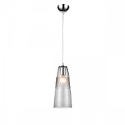 Подвесной светильник Vele Luce Lucky VL5393P21 цвет плафона/подвески Светло-серый, цвет арматуры Хром-1