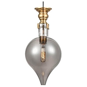 Подвесной светильник Vele Luce Nova VL5494P31 цвет плафона/подвески Светло-серый, цвет арматуры Латунь, Черный