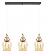 Подвесной светильник Vele Luce Simone VL5564P13 цвет плафона/подвески Оранжевый, цвет арматуры Латунь, Черный