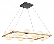 Подвесной светильник Vele Luce Drop VL7194P16 цвет плафона/подвески Белый, цвет арматуры Черный, Бежевый-1