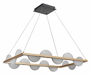 Подвесной светильник Vele Luce Drop VL7194P16 цвет плафона/подвески Белый, цвет арматуры Черный, Бежевый-2