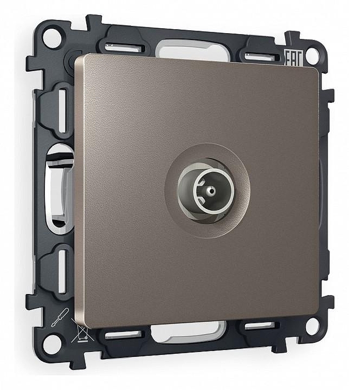 ТВ-розетка проходная без рамки Ambrella Volt Quant MA643030 