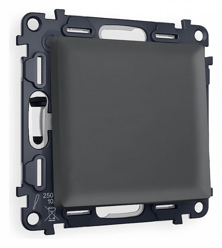 Выключатель перекрестный одноклавишный без рамки Ambrella Volt Quant MA901030 