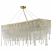 Люстра Arti Lampadari Milano Milano E 1.5.120X30.105 G цвет плафона/подвески Прозрачный, цвет арматуры Золото-1