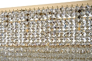Люстра Arti Lampadari Milano Milano E 1.5.120X30.105 G цвет плафона/подвески Прозрачный, цвет арматуры Золото-3
