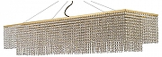 Люстра Arti Lampadari Milano Milano E 1.5.120X30.502 G цвет плафона/подвески Прозрачный, цвет арматуры Золото